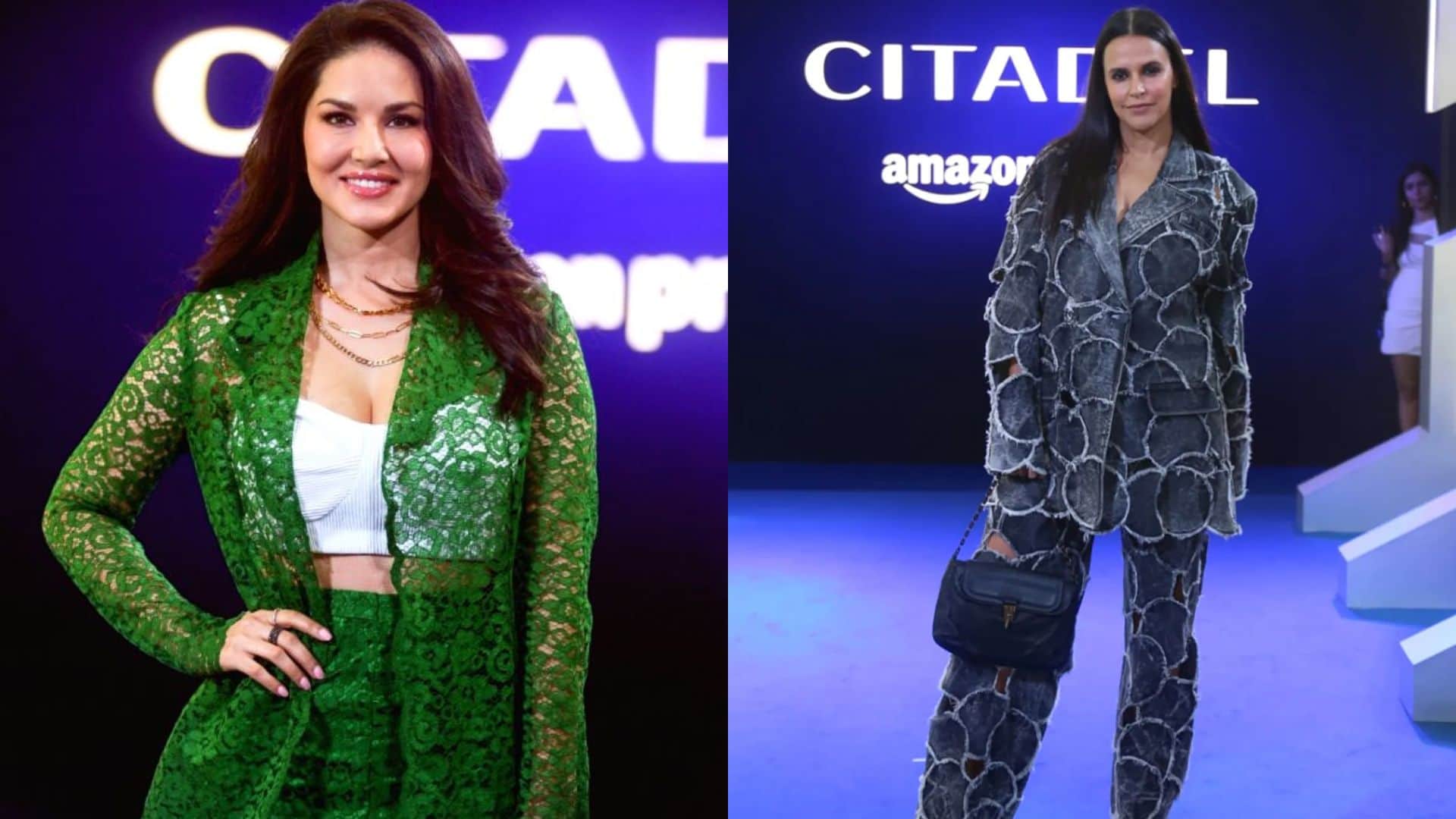 Citadel Premier bollywood celebs priyanka chopra Richard Madden rekha varun dhawan neha and others attend