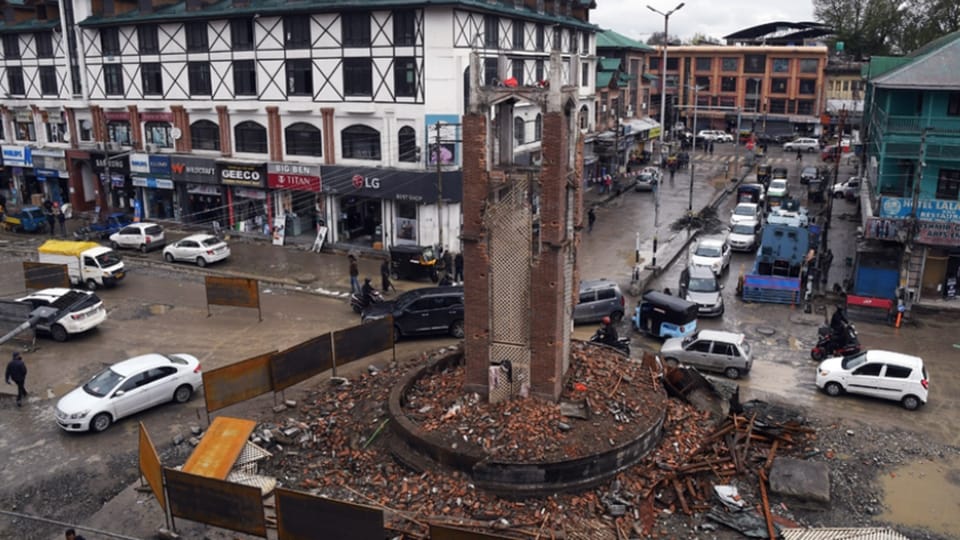 Srinagar Municipal Commissioner said Lal Chowk historical bell tower renovation to be done