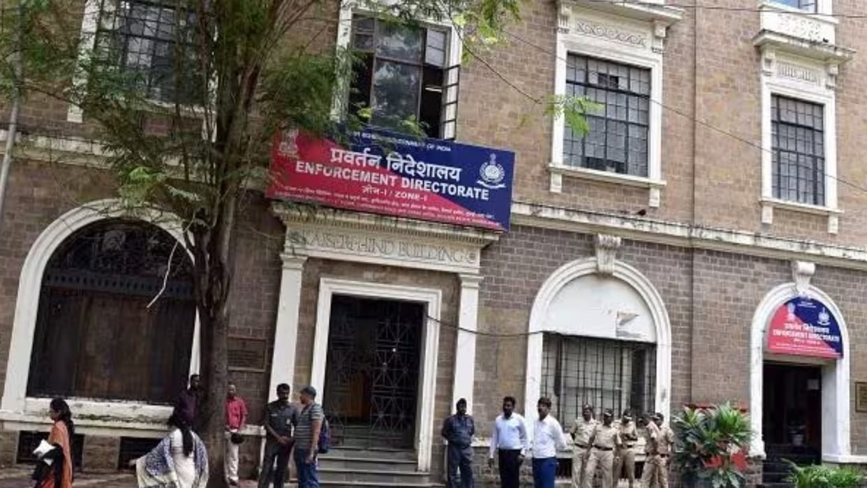maharashtra congress mla pandurang patil appears before ed in sugar mill corruption case