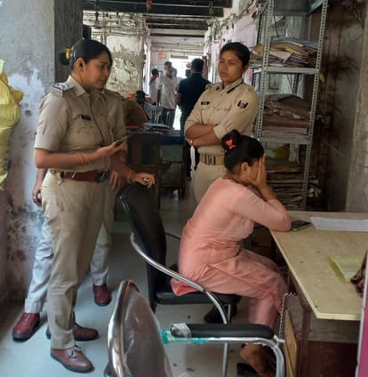 युवती ने लगाई न्याय की गुहार।