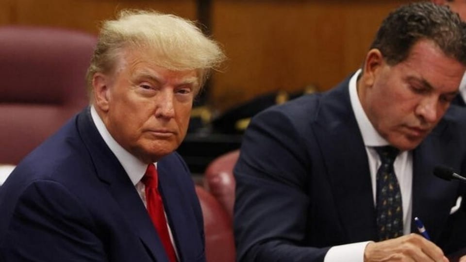 US Former President Donald Trump