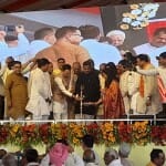मुजफ्फरनगर में पशु मोहत्सव का उद्घाटन करते नितिन गडकरी