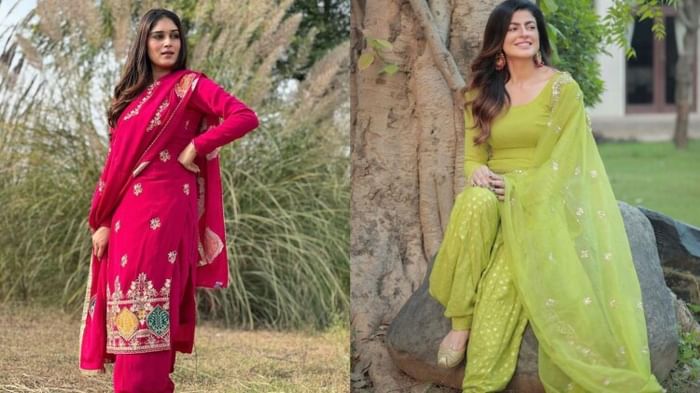 outfit-for-baisakhi-if-you-want-to-look-different-on-baisakhi-then-try-this-look