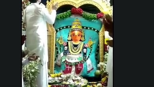 Hanuman Jayanti janmotsav ranjeet hanumar alija sarkar shridas hanumar bagichi
