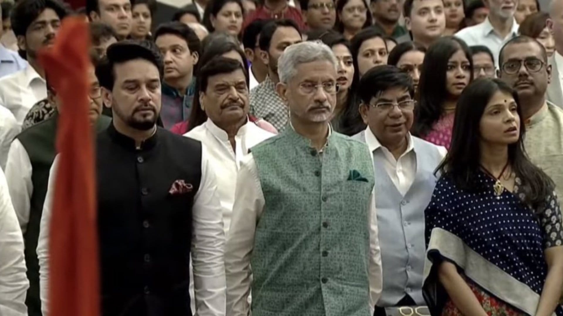 Britain's First Lady Akshata Murty arrives at Padma ceremony wearing saree sudha murty