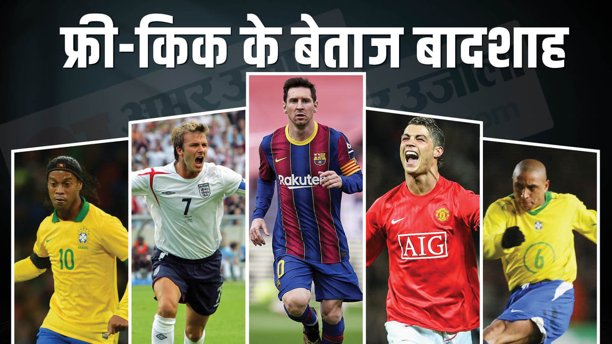 Best Free Kick Takers Players in Football From David Beckham to Roberto Carlos and Ronaldo