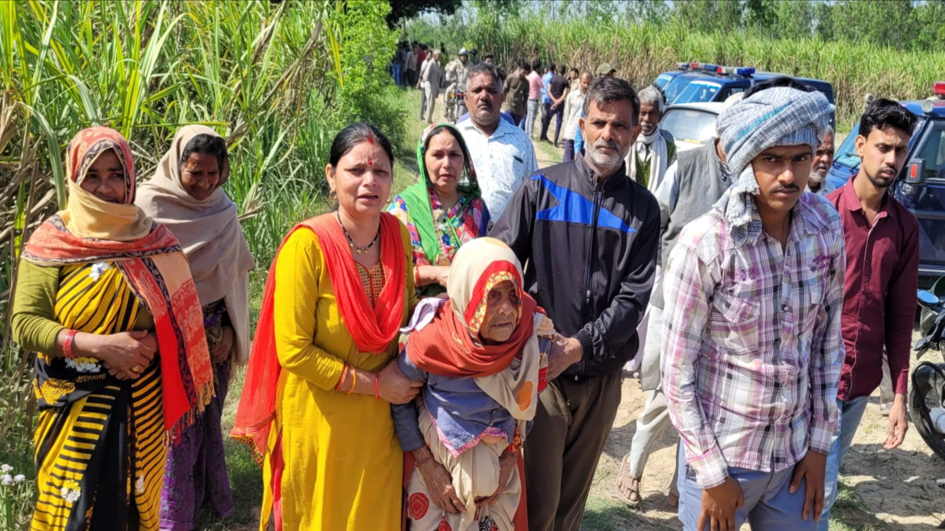 Bijnor: The dead body was burnt after the murder of businessman Balraj Singh Chauhan in Nagina and see photos