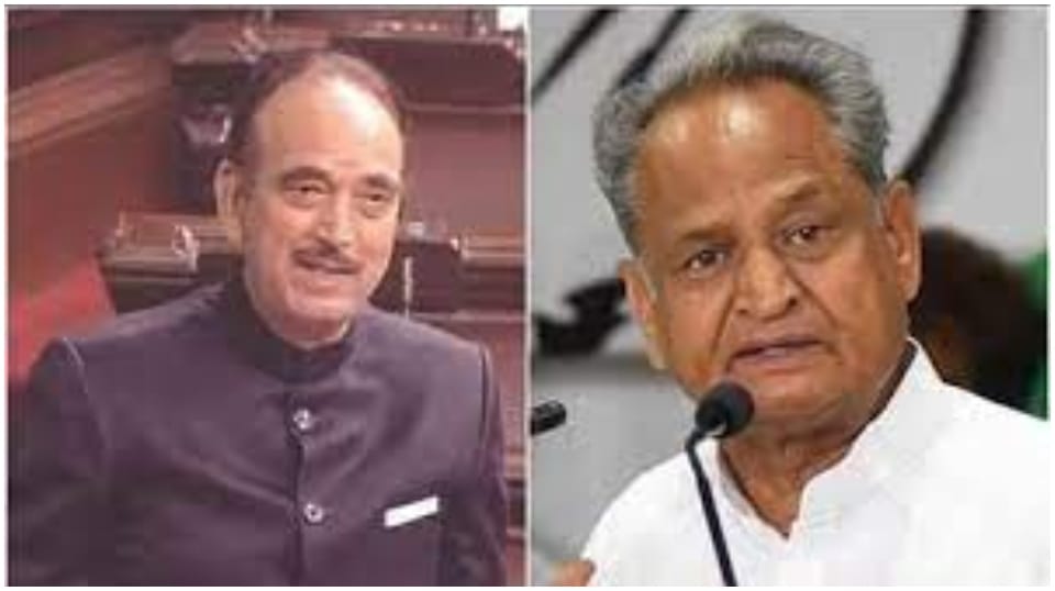 CM Ashok Gehlot attacked Ghulam Nabi Azad and Jyotiraditya Scindia on Rahul Gandhi