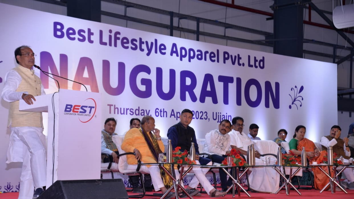 CM Shivraj Singh Chouhan inaugurated the best lifestyle textile industry in Ujjain