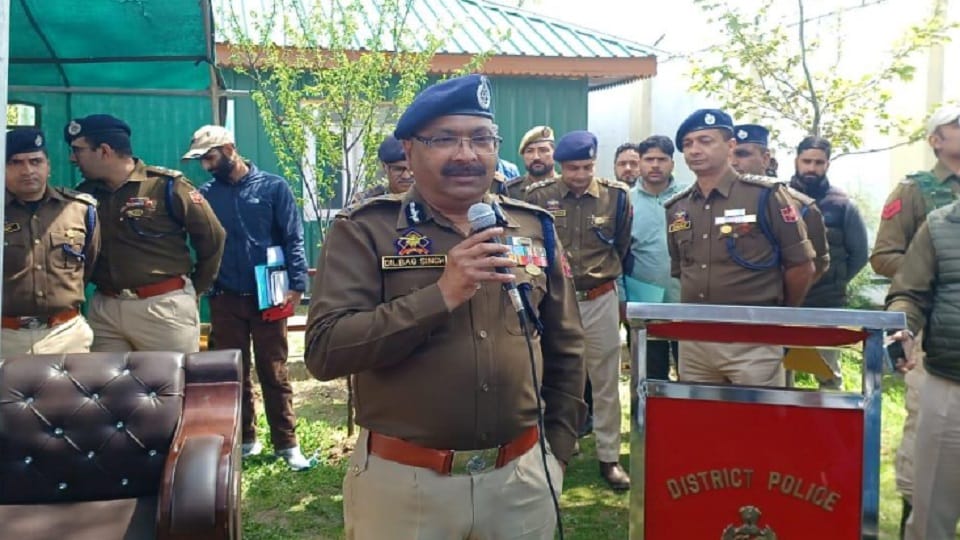 DGP Dilbag Singh said, terrorism is decreasing rapidly in Kashmir