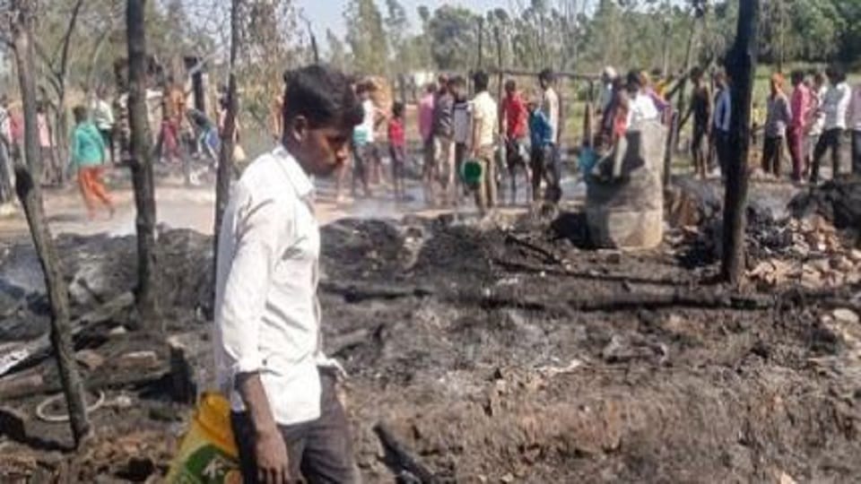One year old child burnt to death due to house fire in pilibhit