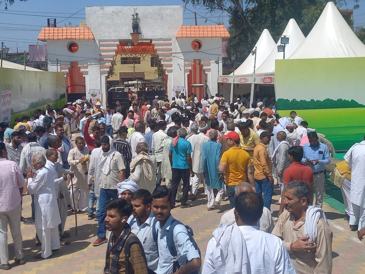 Muzaffarnagar: City colored in the colors of Balaji, inauguration of National Animal Exhibition and Agricultur