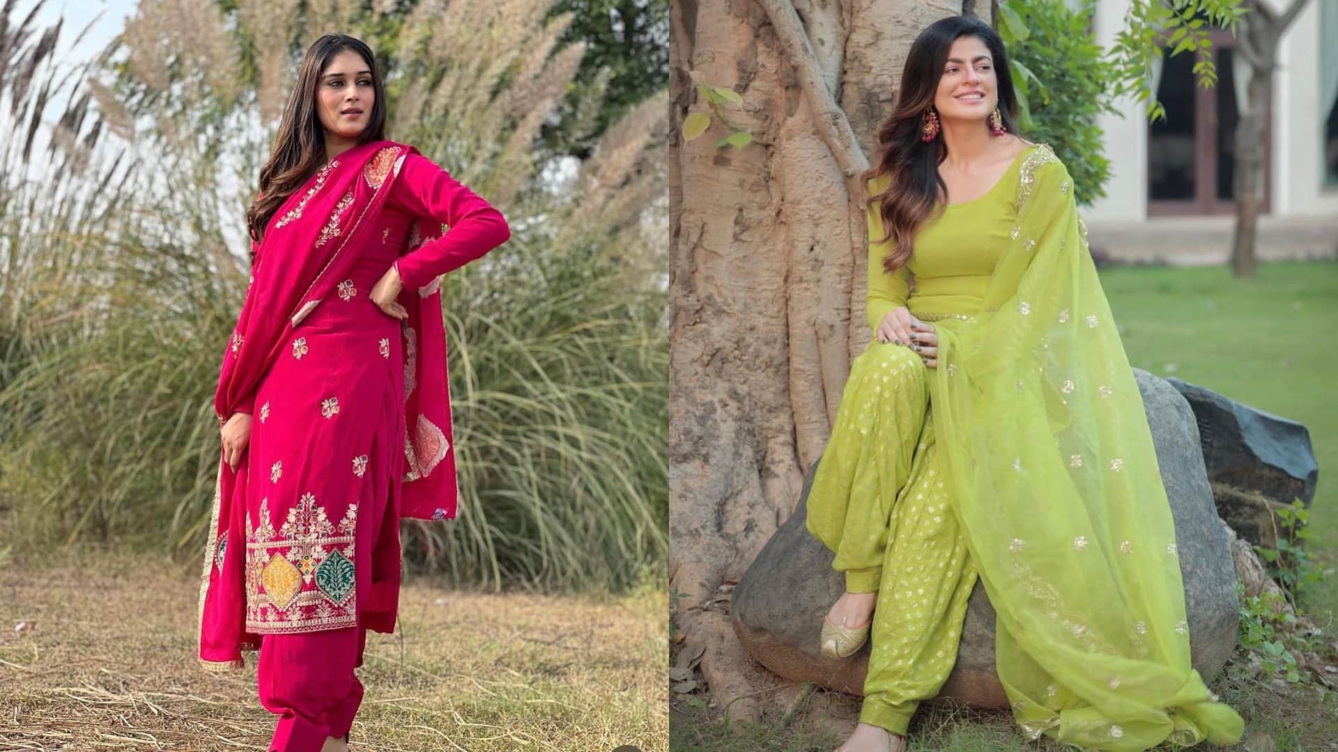 Outfit For Baisakhi best stylish outfit of Baisakhi see photos