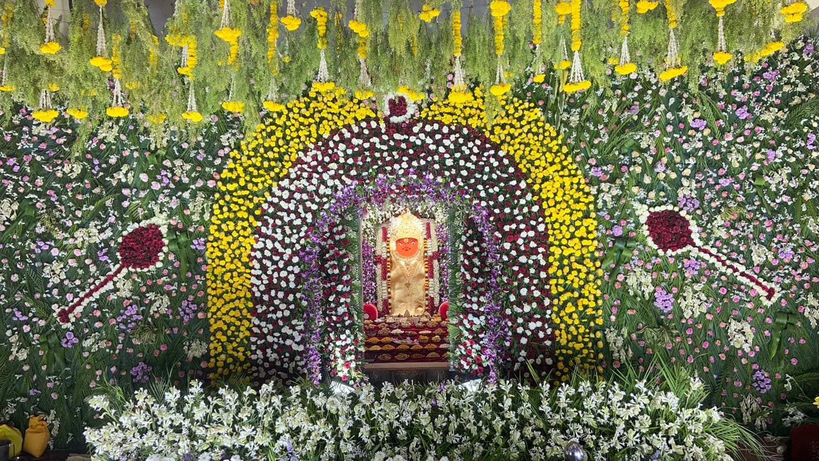 Hanuman Jayanti janmotsav ranjeet hanumar alija sarkar shridas hanumar bagichi
