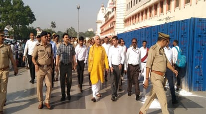 UP Chief Secretary Durga Shankar Mishra in varanasi review meeting regarding preparations G20