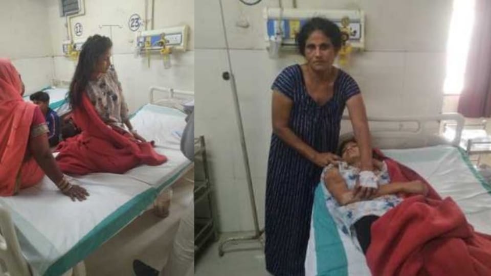 woman condition is not improving in the case of superstition who admitted in medical college shahjahanpur