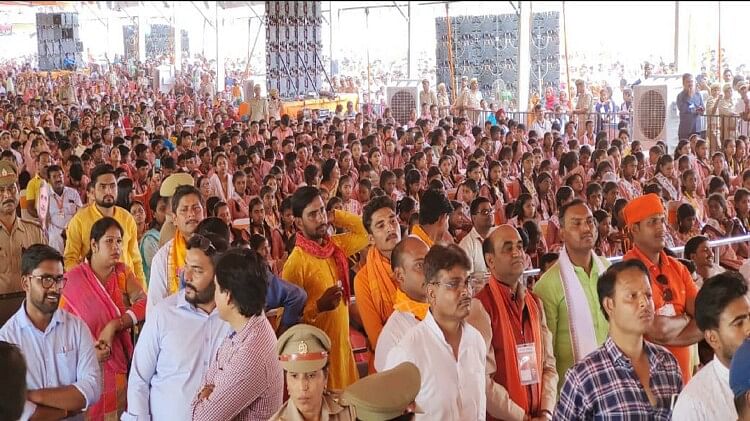 Kaushambi: Chief Minister Yogi and Amit Shah reached the Kaushambi festival, the plan of the government