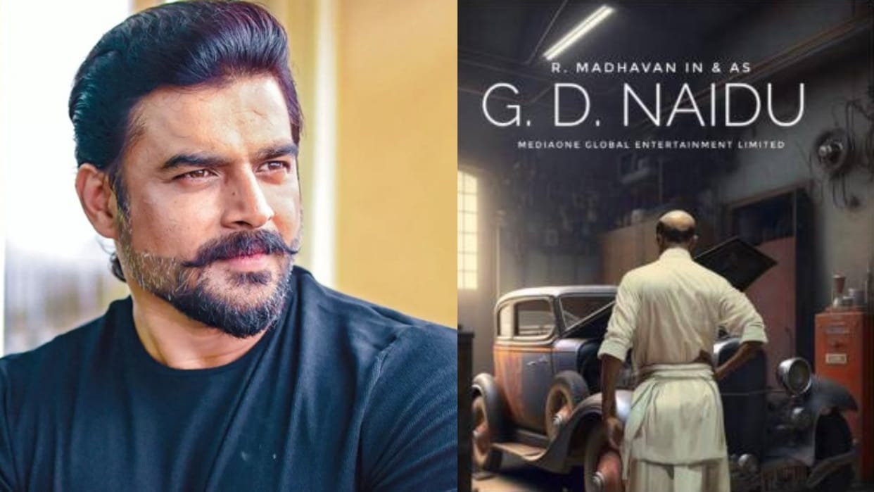 R Madhavan will play role of inventor GD Naidu Edison of India in biopic actor shares film first poster