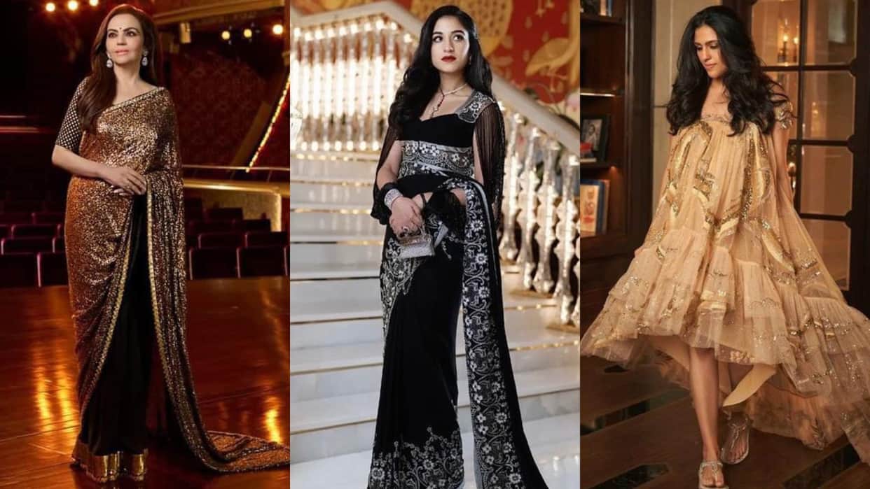 Ambani Family Ladies Fond of Designer Clothes Jewelry and Bags Take a Look of Collection