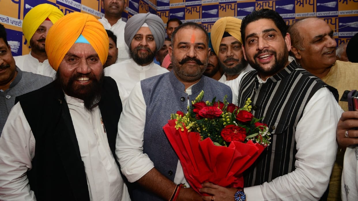 Jalandhar Lok Sabha bypoll Congress Rana Gurjit and Aam Aadmi Party Sushil Rinku are face-to-face contest