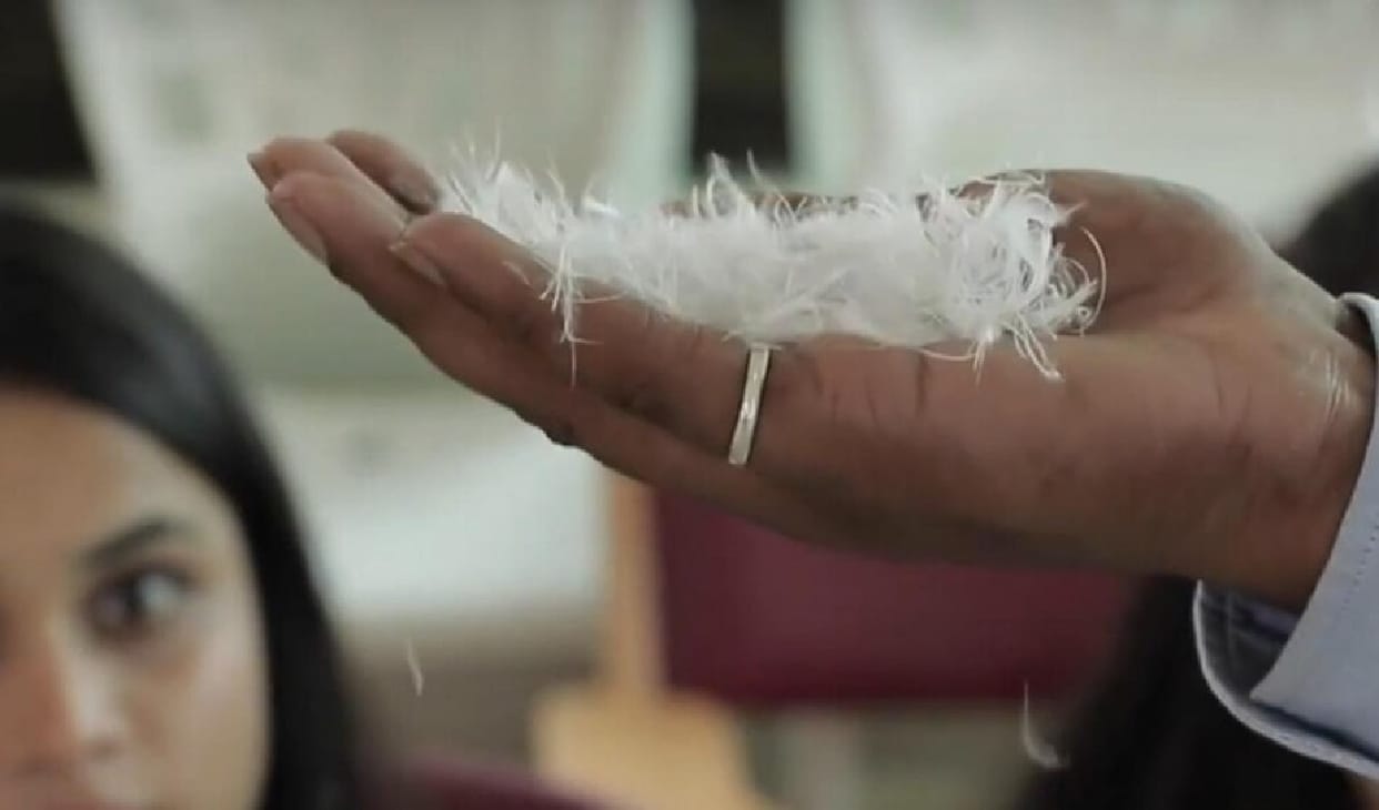 Nova Earth made self destructive polythene, it will be made from the protein of chicken feathers