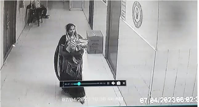 Newborn stolen from Kalyanpur CHC in Kanpur, woman absconding on the pretext of feeding the child