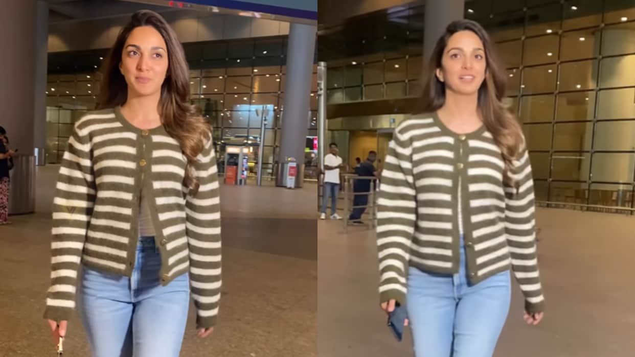 Kiara Advani Wear Sweater in Mumbai Summer Video Viral on Social Media Fans Trolled Her For Airport Look