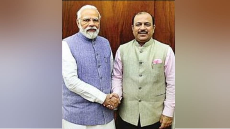 BSP MP from Amroha Kunwar Danish Ali met Prime Minister Narendra Modi
