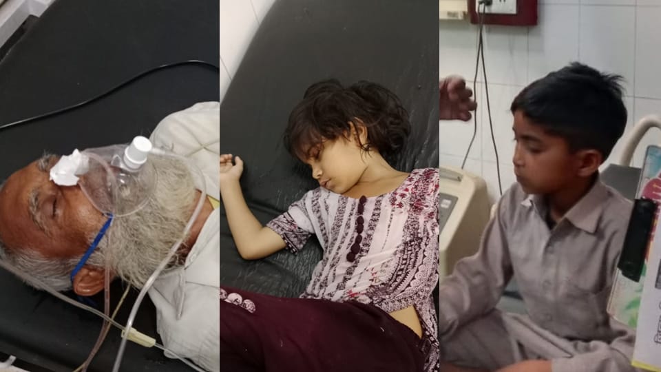 man drank poisonous substance with son-daughter in Rampur