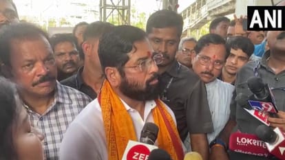 महाराष्ट्र के मुख्यमंत्री एकनाथ शिंदे