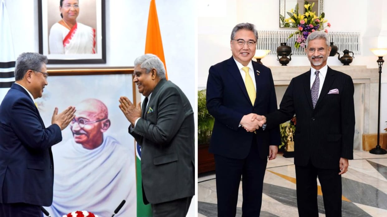 South Korea Foreign Minister India Visit Jaishankar Park Jin talks diplomatic relations latest news updates