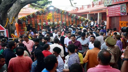 Hanuman Janmotsav: The rally of faith gathered at the big Hanuman temple, Sangam area echoed with the announce