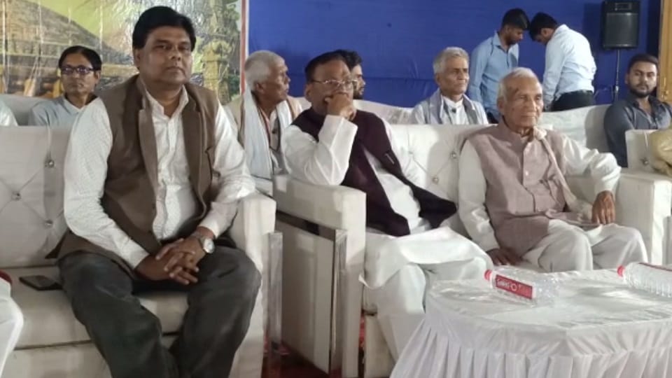 SP leader Swami Prasad Maurya's visit, targeted BJP