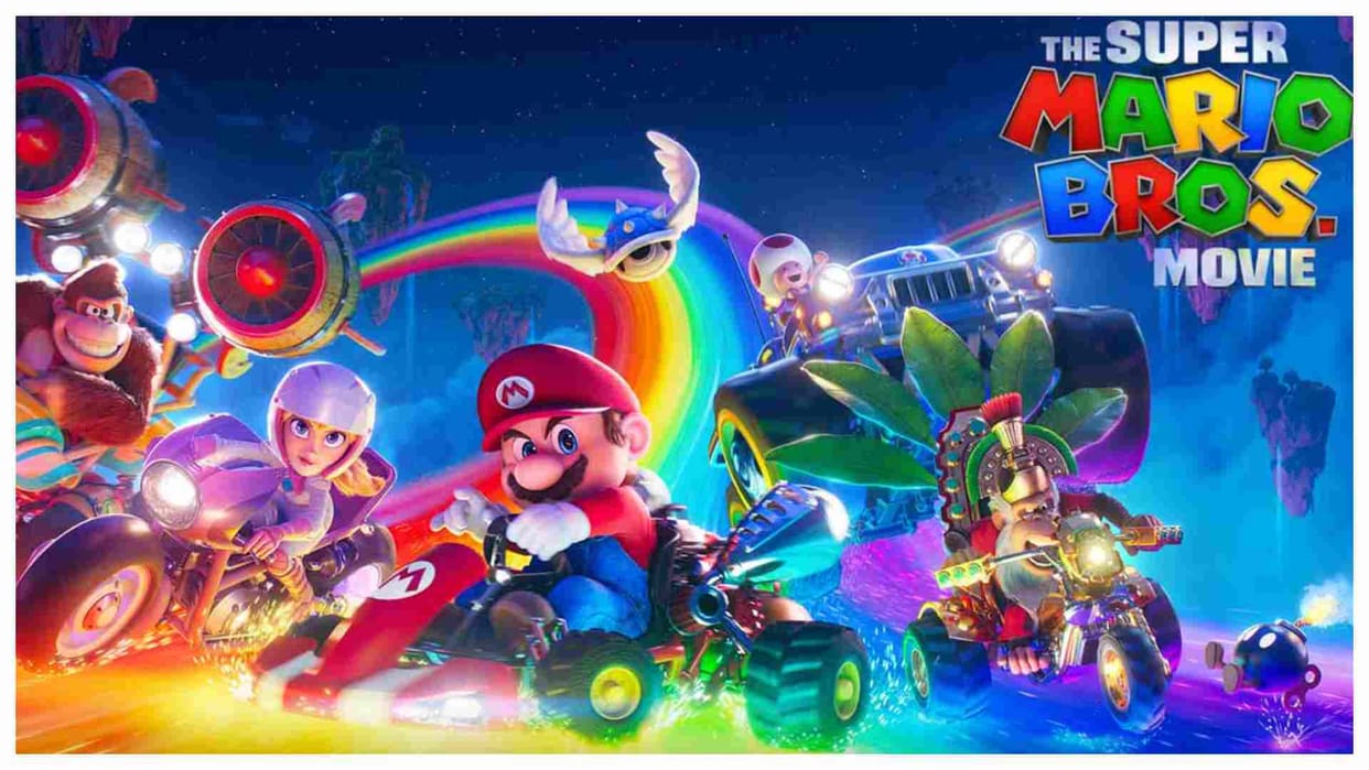 The Super Mario Bros Movie Review: Chris Pratt Anya Taylor Joy Charlie Day 3D film based on video Game