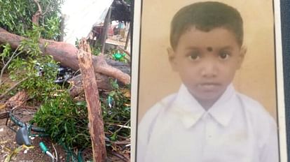 Cyclone wreaks havoc in Kanker, death of a child studying in fourth standard
