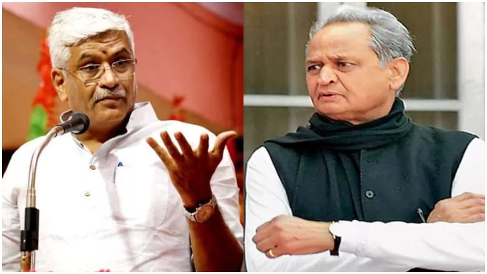 Barmer Dalit woman Rape-murder case Gajendra Singh says to CM Gehlot If you are not able to handle then leave