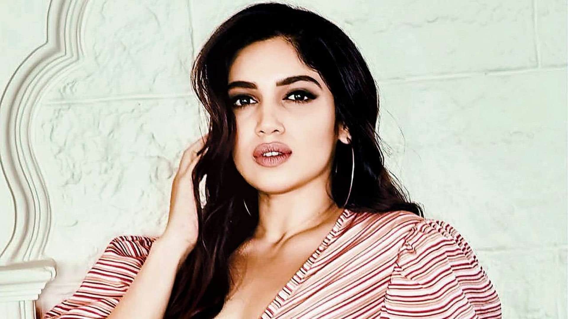 Bhumi Pednekar Badly Get Trolled For Wearing Black Shiny Dress Video Viral on social media