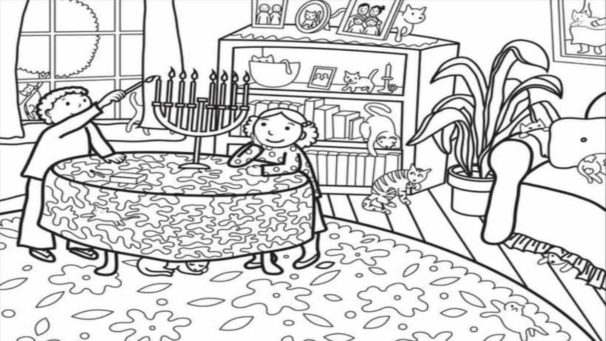 Optical Illusion IQ Test: Can you find 15 Cats hidden in the Living Room picture?