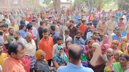 mother killed her two innocent child with knife in ghazipur