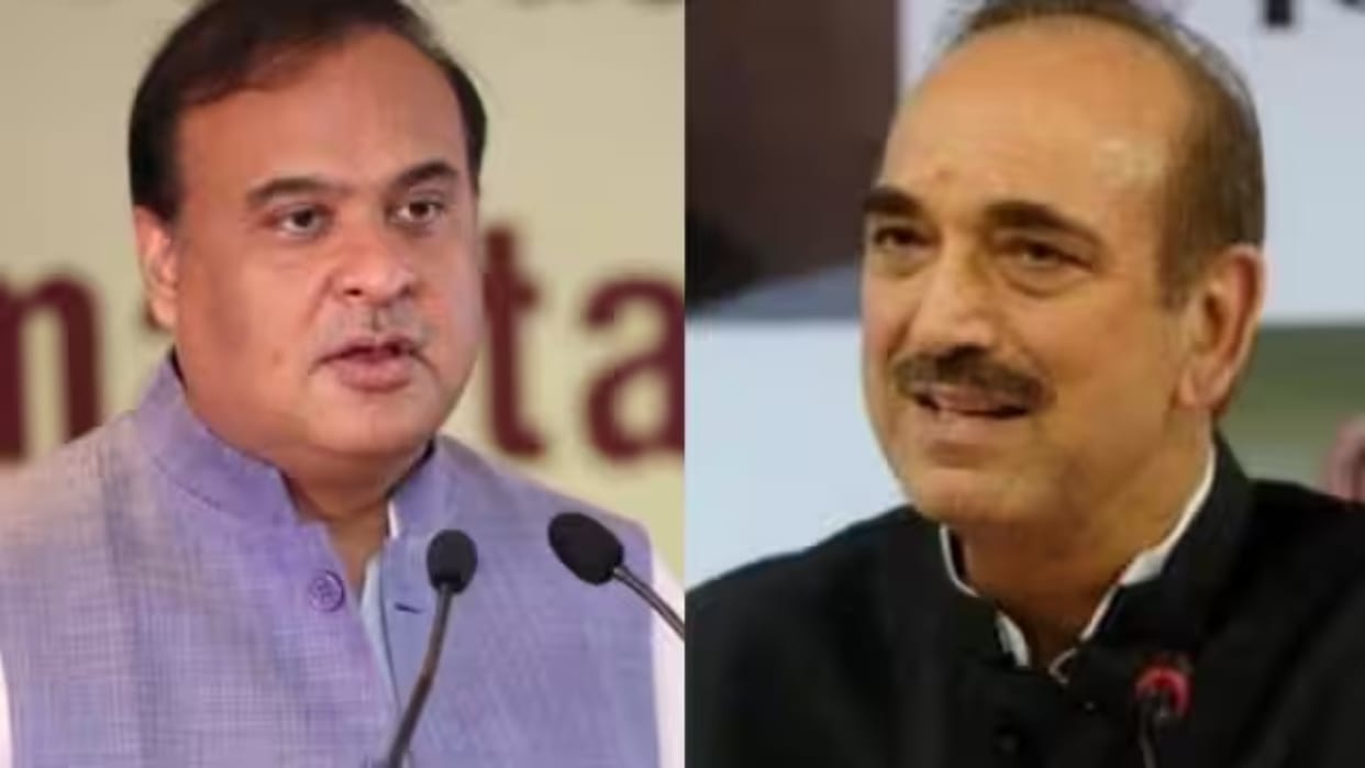 ghulam nabi azad tells story of how himanta biswa sarma left congress rahul gandhi rss