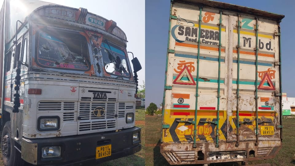 Chhattisgarh jagdalpur truck mows down boy to death who was playing on road