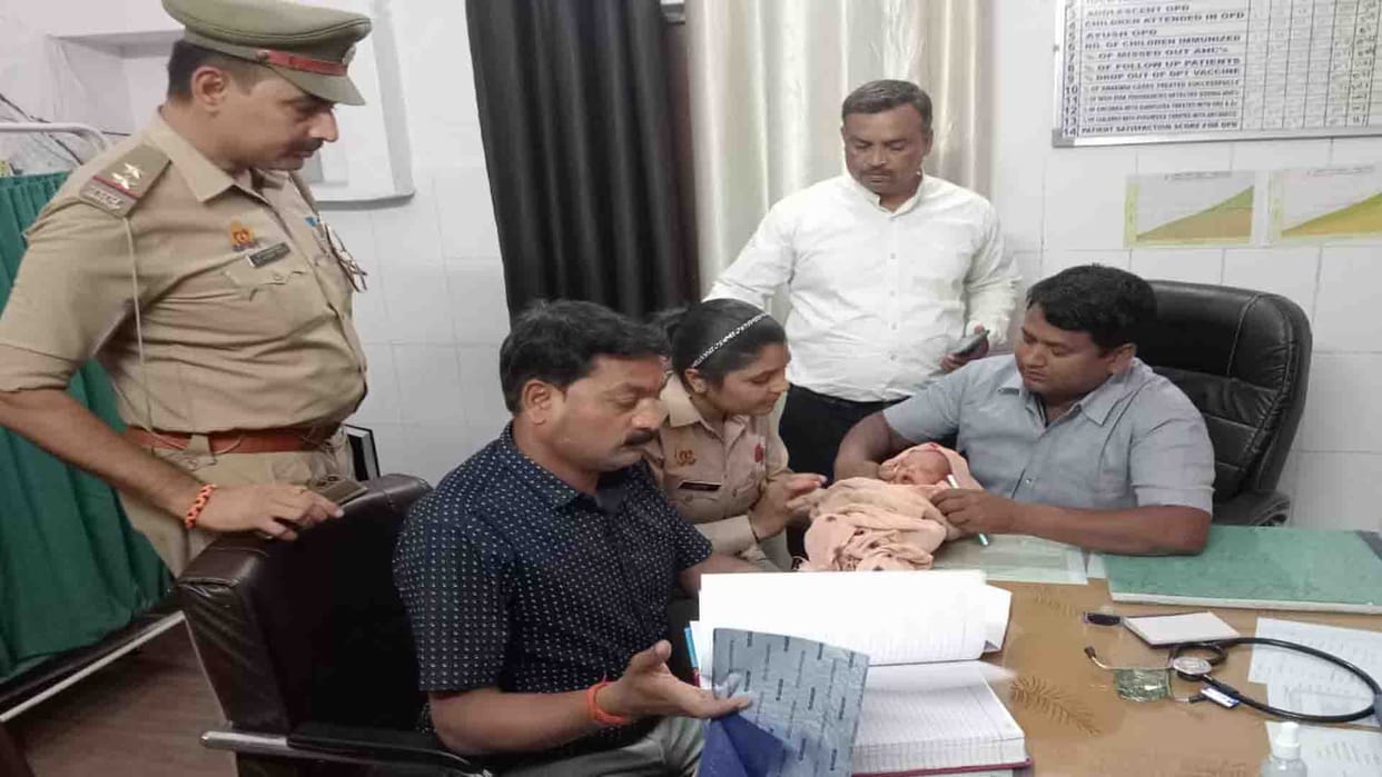 Woman absconded after stealing newborn from CHC, baby girl recovered from Kanpur Dehat