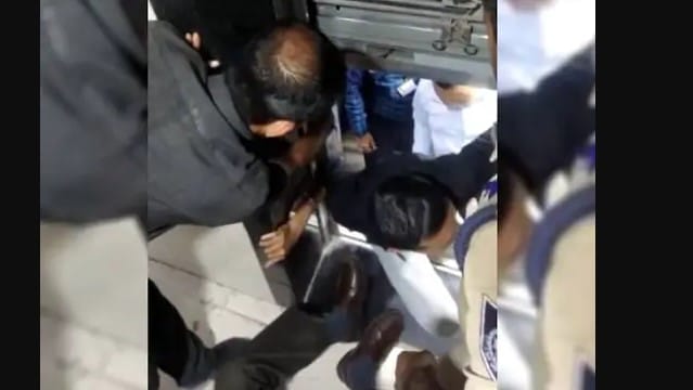 People trapped in the lift of the building in Indore
