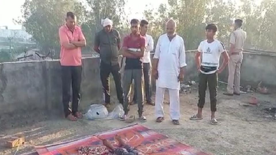 Brutal murder in Sonipat: Wife was sickled, son strangled to death