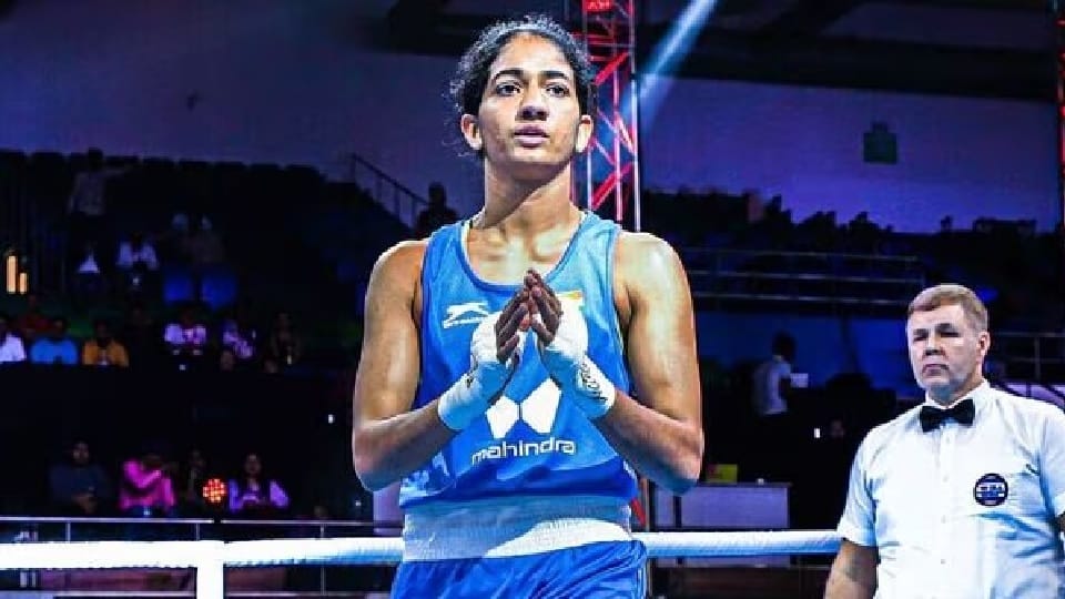 Golden girl Nitu Ghanghas raised questions on sports policy of the government in Dadri