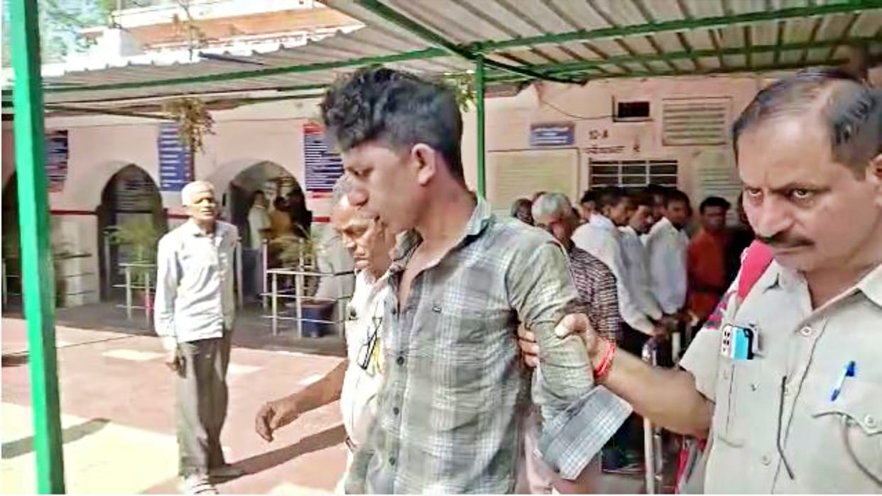 Brother shot injured in family dispute in Bansur