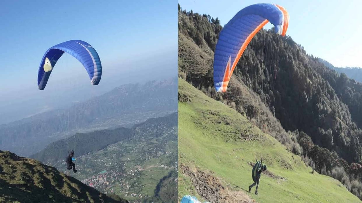 Paragliding accuracy world cup: Nepal's Aman Thapa and Bir Chitra Singh lead in the overall competition