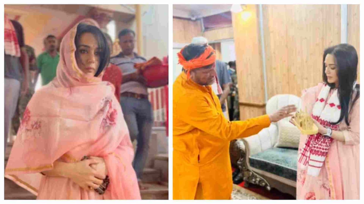 Preity Zinta Reached Kamakhya Devi Temple After Staying up All Night Actress shares video on social media