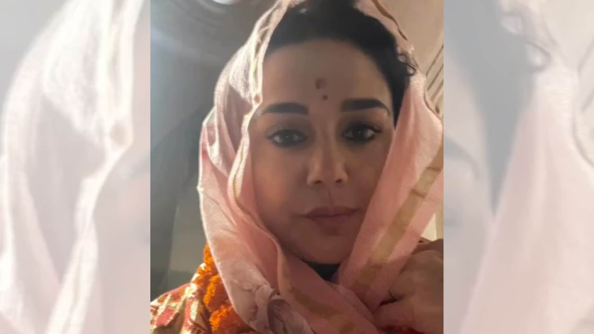 Preity Zinta Reached Kamakhya Devi Temple After Staying up All Night Actress shares video on social media