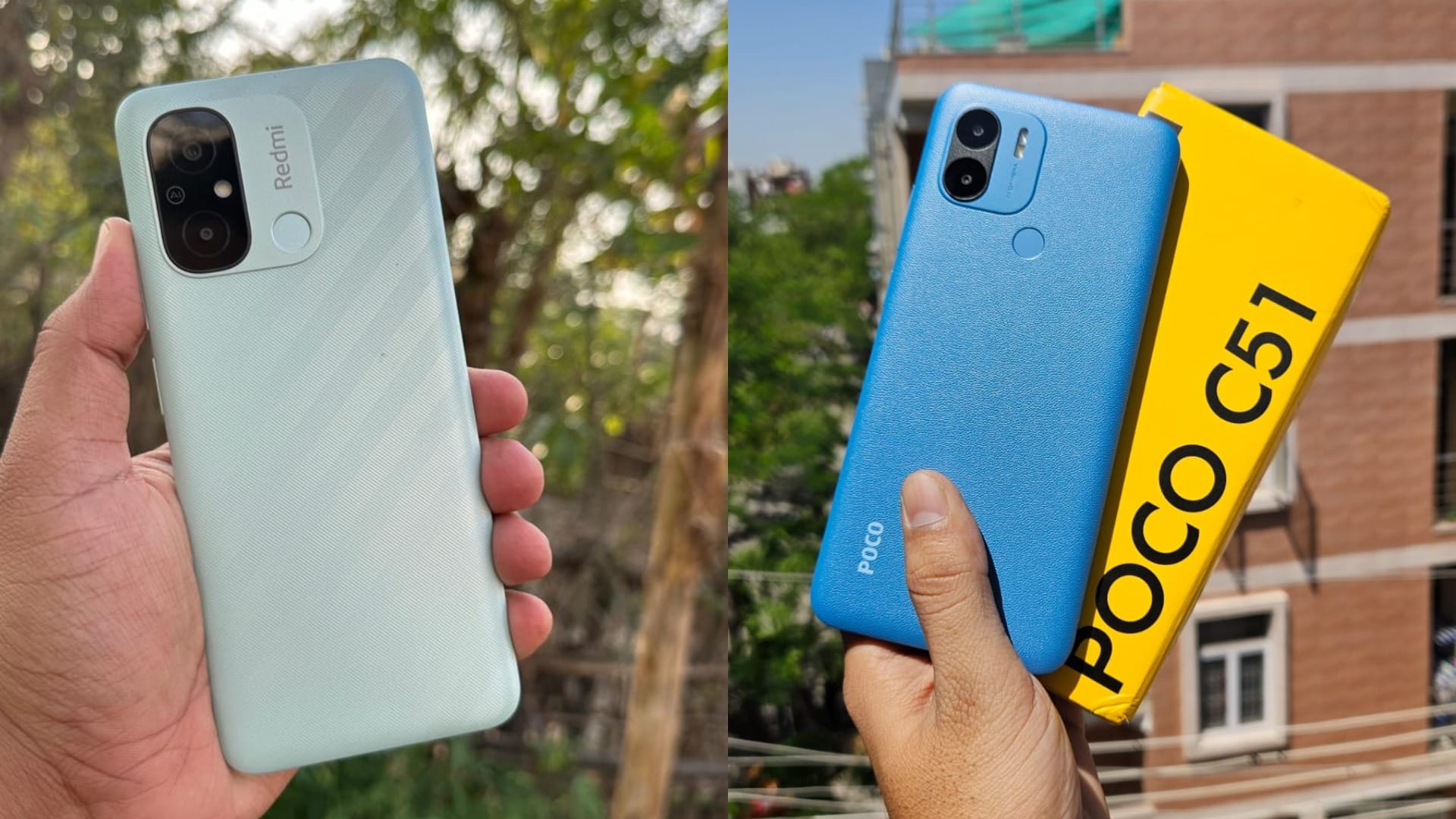 Poco C51 vs Redmi 12C